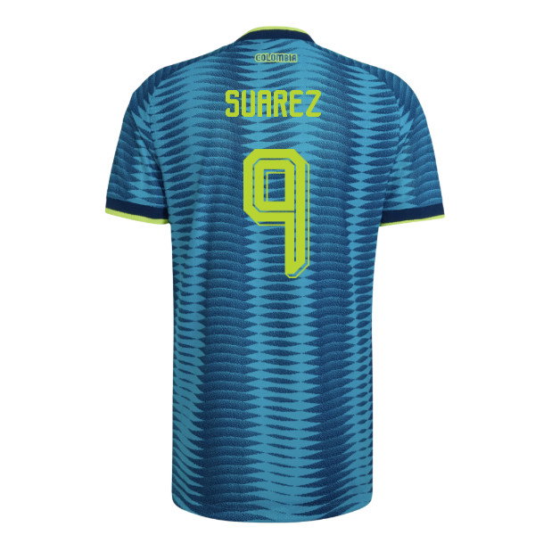 2026-2027 Colombia Authentic Away Shirt (Suarez 9)-SoccerKits Hub | Buy Soccer Jerseys Online